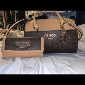 Guess Crossbody Purse and Trifold Wallet
